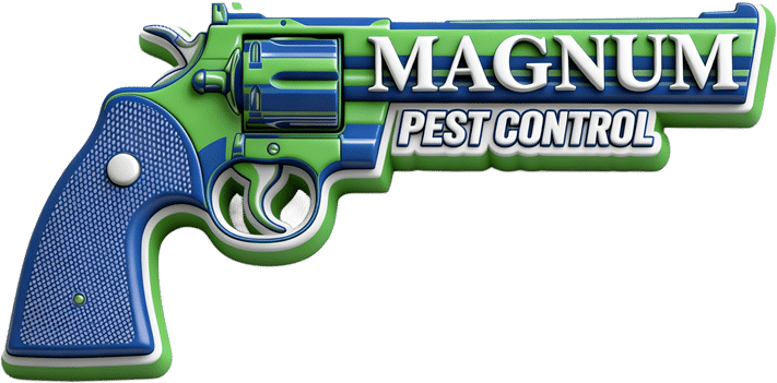 Magnum Pest Control Logo 3D